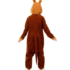 Disfraz de canguro onesie para niños 10-12 años
