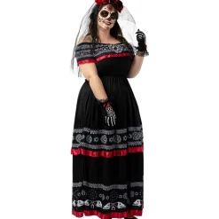 Disfraz de Catrina mujer XL