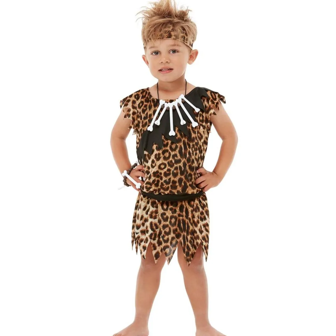 Disfraz de cavernícola para niños 10-12 años