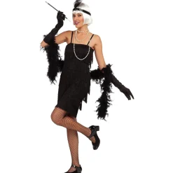 Disfraz de charlestón años 20 para mujer XXXL