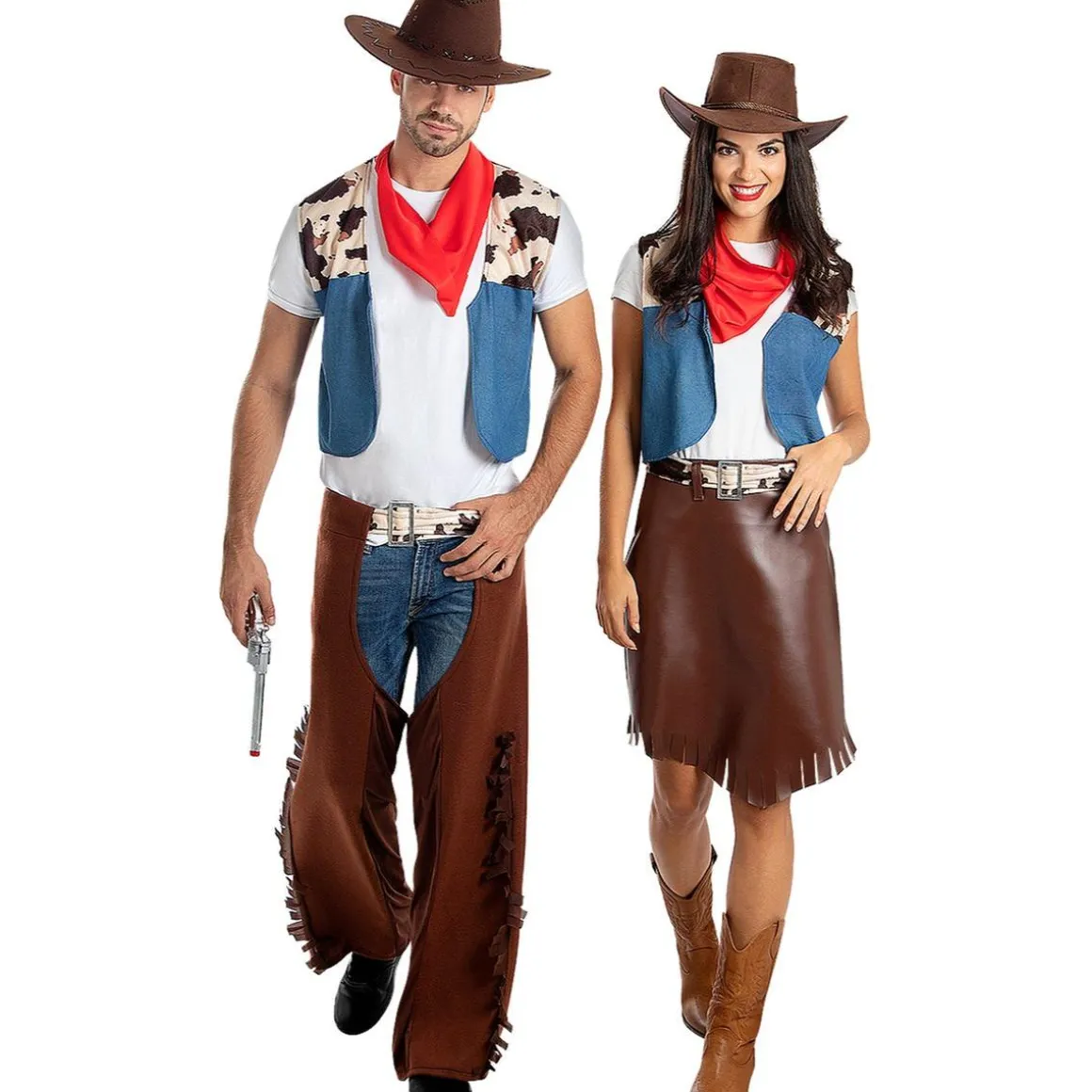 Disfraz de cowboy para hombre M-L