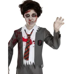 Disfraz de estudiante zombie niño 10-12 años