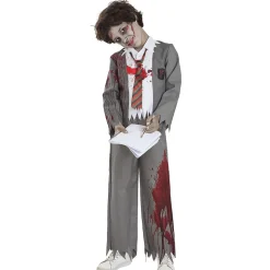 Disfraz de estudiante zombie niño 10-12 años