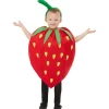 Disfraz de fresa para niños 5-8 años