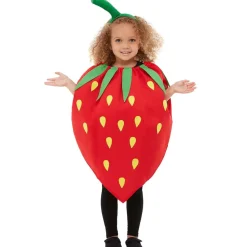 Disfraz de fresa para niños 7-12 años