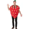 Disfraz de fresa Talla única