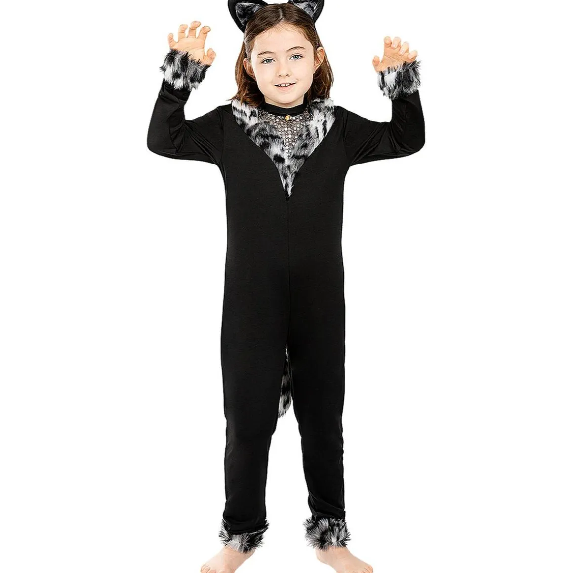 Disfraz de gata para niña 10-12 años