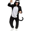 Disfraz de gato onesie para adulto S-M