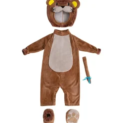 Disfraz de león para bebé 0-6 meses