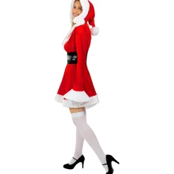 Disfraz de Mamá Noel Deluxe mujer S