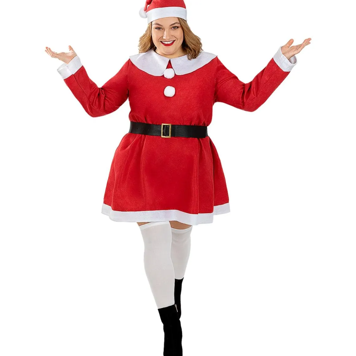 Disfraz de Mamá Noel mujer XXL