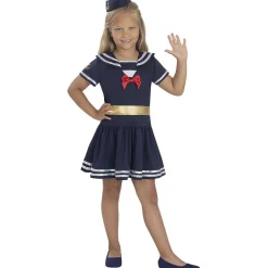 Disfraz de marinera para niña 7-9 años