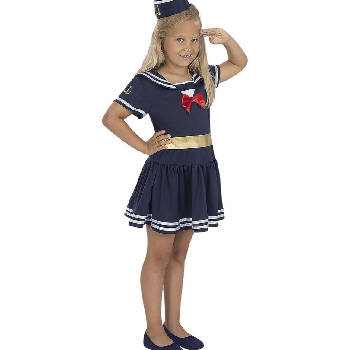 Disfraz de marinera para niña 10-12 años