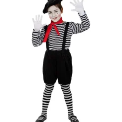 Disfraz de mimo para niña 10-12 años