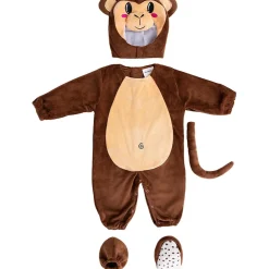 Disfraz de mono bebé 6-12 meses