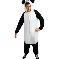 Disfraz de oso panda onesie para adulto L-XL