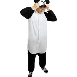 Disfraz de oso panda onesie para adulto L-XL
