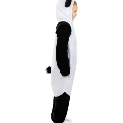Disfraz de oso panda onesie para niños 7-9 años