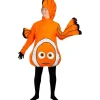 Disfraz de pez payaso para adulto L-XL