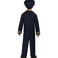 Disfraz de piloto de aviones para niño 7-9 años