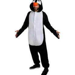 Disfraz de pingüino onesie para adulto S-M