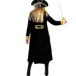 Disfraz de pirata deluxe para mujer - Colección colonial S