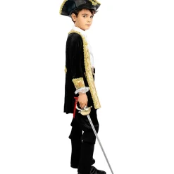 Disfraz de pirata deluxe para niño- Colección colonial 10-12 años