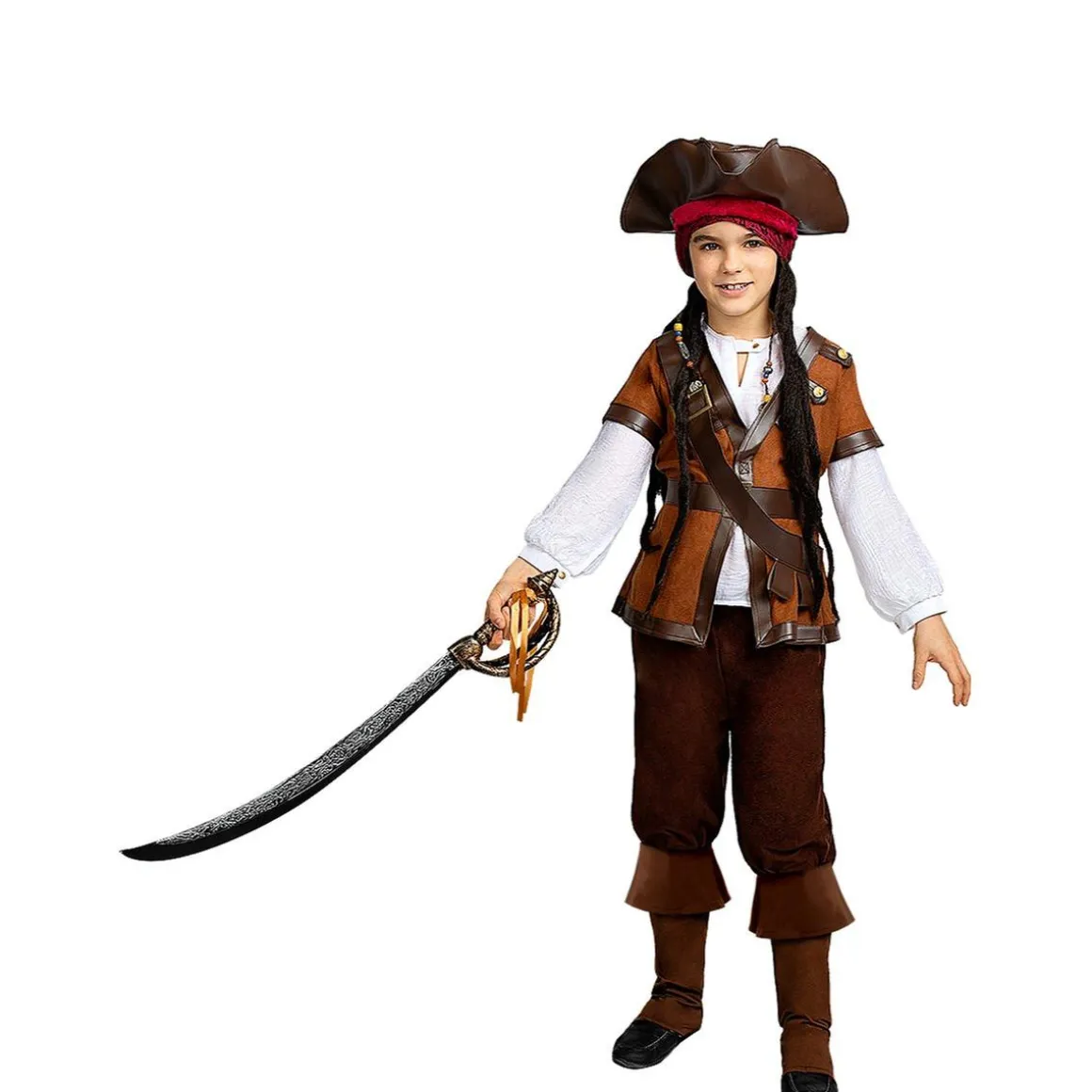 Disfraz de pirata para niño - Colección Caribe 10-12 años