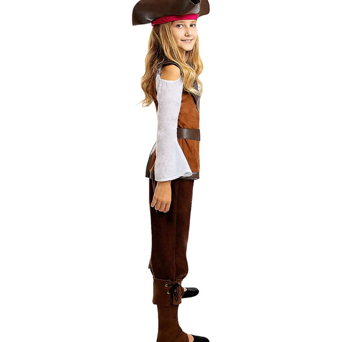 Disfraz de pirata para niña - Colección Caribe 10-12 años