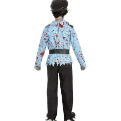 Disfraz de Policía Zombie (7-9 años)