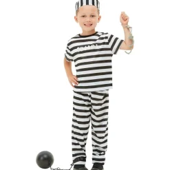 Disfraz de prisionero infantil 10-12 años