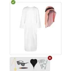 Disfraz de árabe XXXL