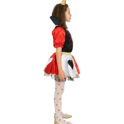 Disfraz de Reina de corazones para niña 7-9 años