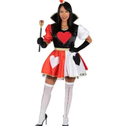 Disfraz de Reina de corazones para mujer XS