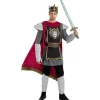 Disfraz de rey Arturo Deluxe para hombre L