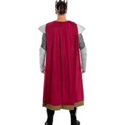 Disfraz de rey Arturo Deluxe para hombre XL