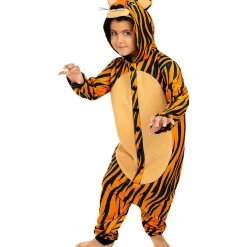 Disfraz de tigre onesie para niños 10-12 años