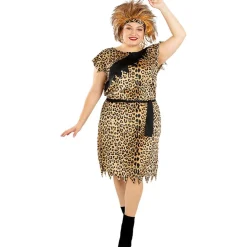 Disfraz de troglodita para mujer XXXL