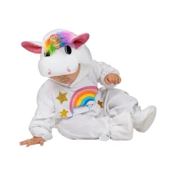 Disfraz de unicornio para bebé 0-6 meses