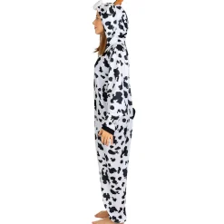 Disfraz de vaca onesie para adulto S-M