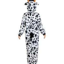 Disfraz de vaca onesie para adulto S-M