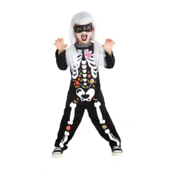 Disfraz infantil - Esqueleto candy 3-4 años
