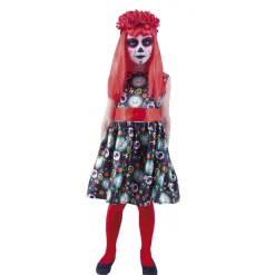 Disfraz infantil - Guadalupe Día de los muertos 5-6 años