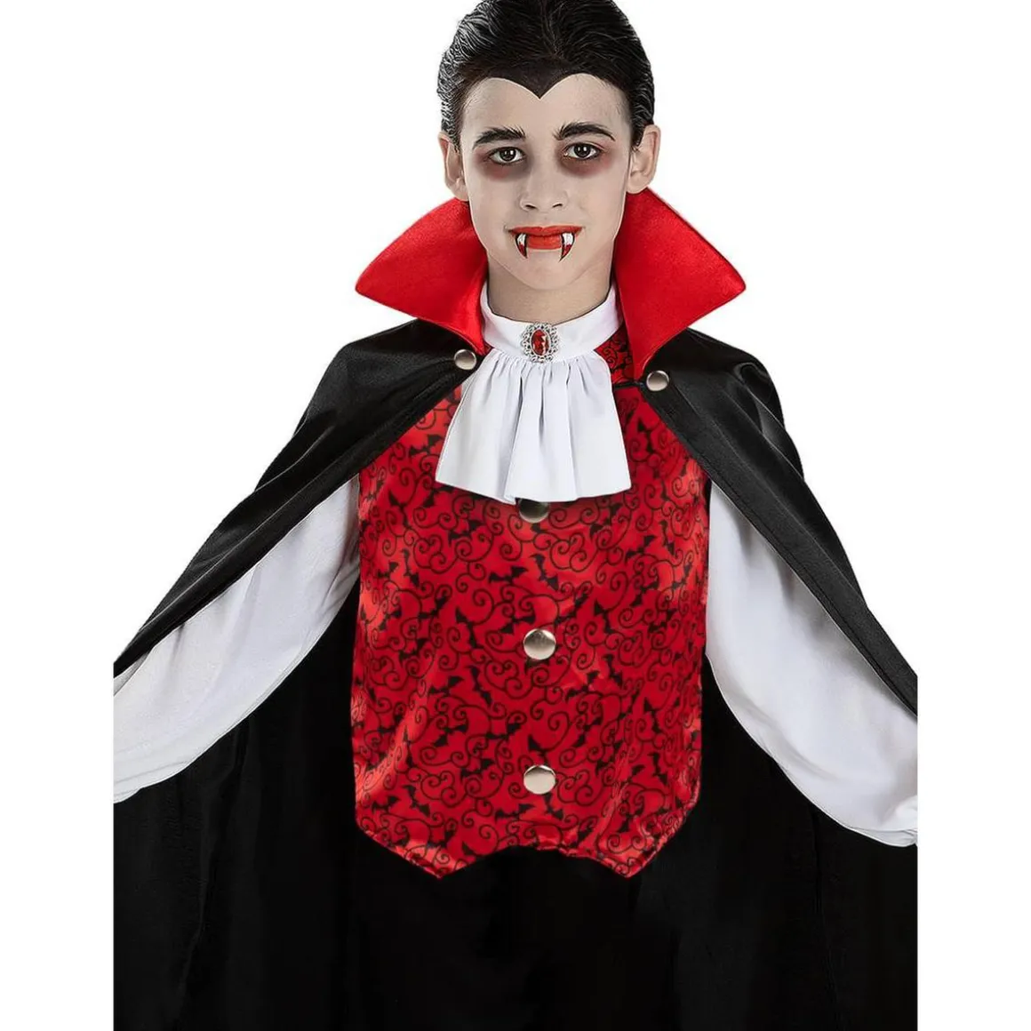 Disfraz infantil de Conde Drácula (5-6 años)