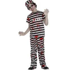Disfraz infantil de Prisionero Zombie (7-9 años)