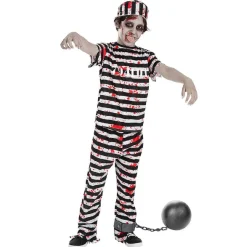 Disfraz infantil de Prisionero Zombie (5-6 años)