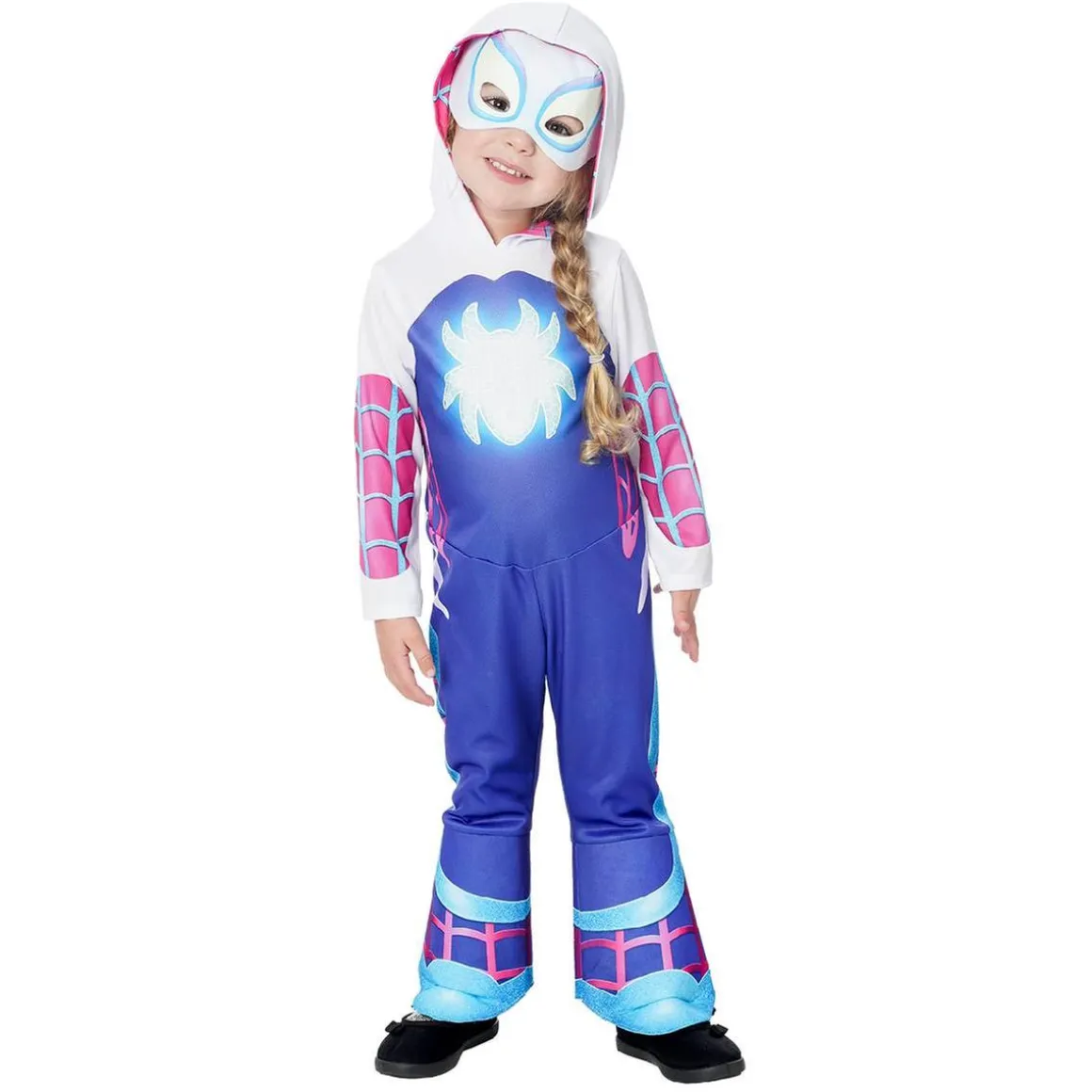 Disfraz infantil Ghost Spider Glow in the Dark 2-3 años