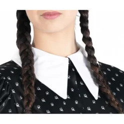 Disfraz Miércoles Addams talla M ㅤ