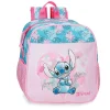 Disney - Mochila preescolar 25 cm adaptable a carro - Heart Stitch