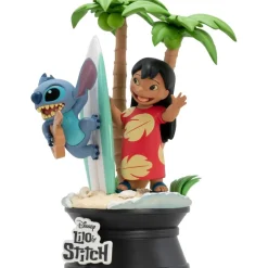 Disney - Figura coleccionable de Lilo & Stitch con tabla de surf ㅤ